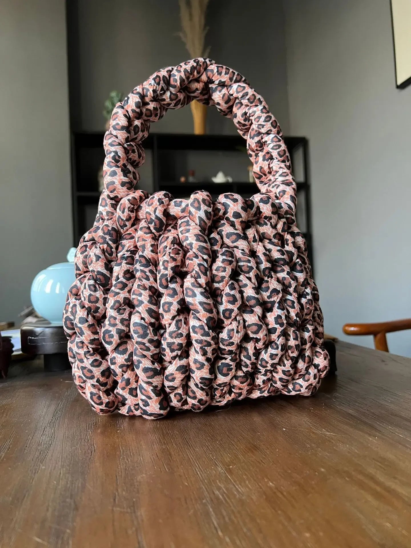 Corduroy Velvet Hobo Bag