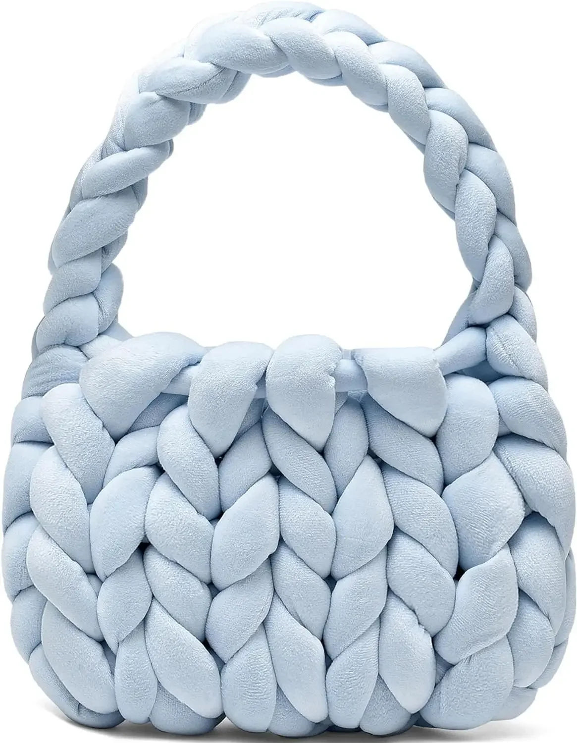 Corduroy Velvet Hobo Bag