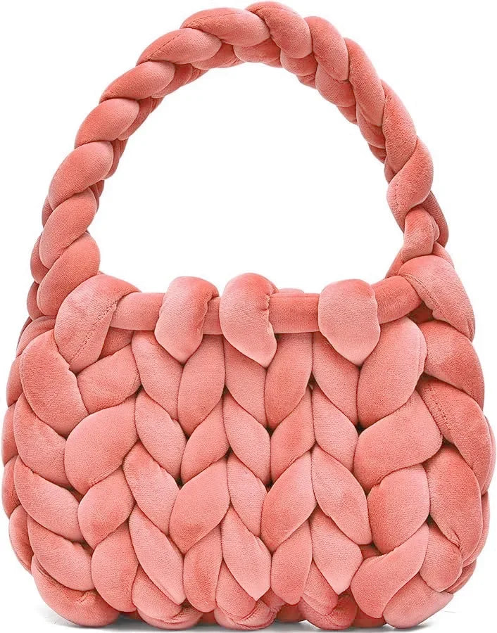 Corduroy Velvet Hobo Bag