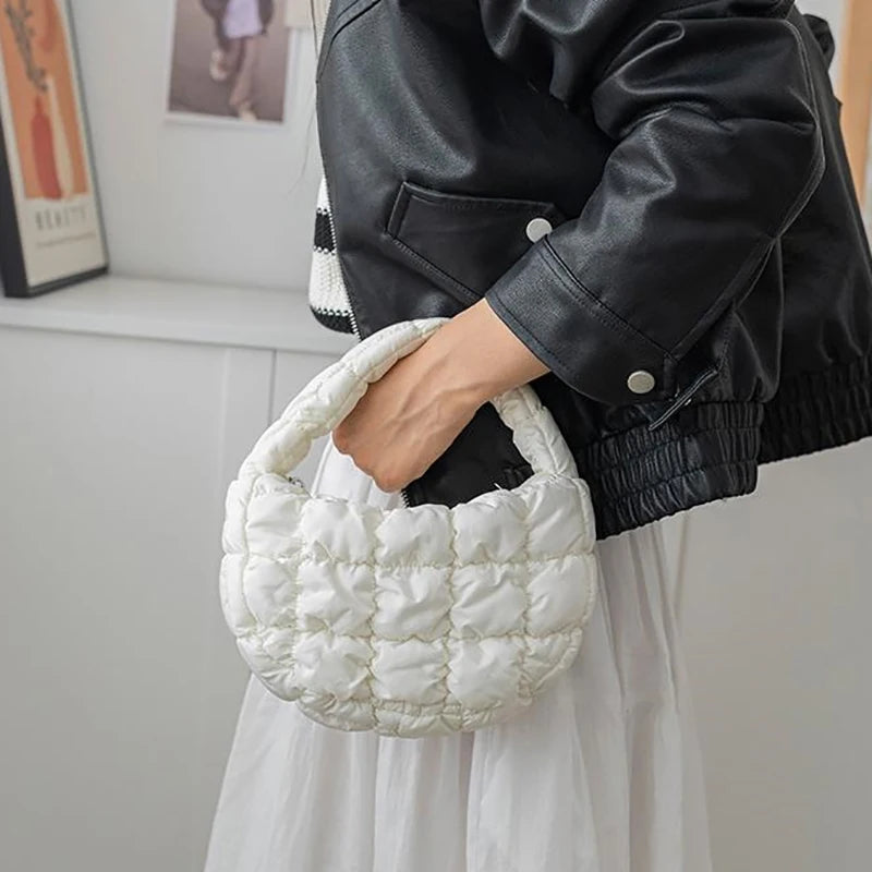 Mini Puffer Tote Bag