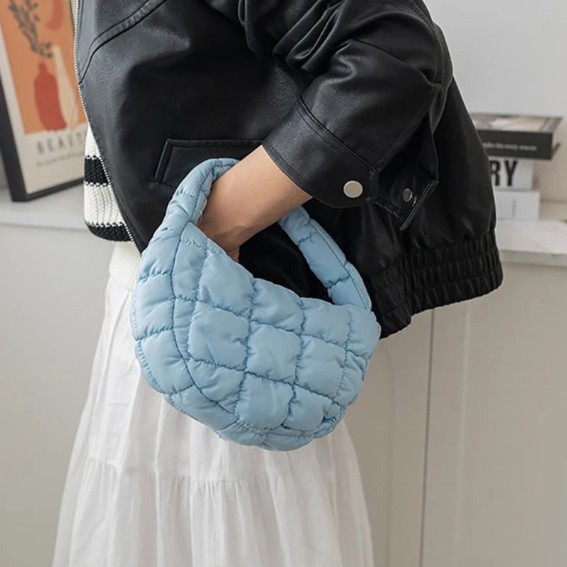 Mini Puffer Tote Bag