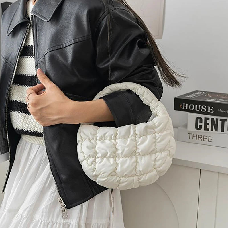 Mini Puffer Tote Bag