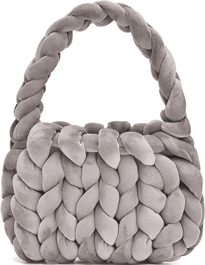 Corduroy Velvet Hobo Bag