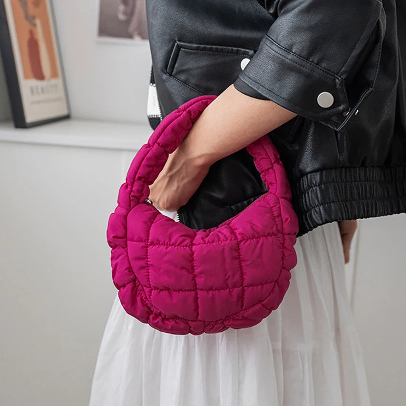 Mini Puffer Tote Bag