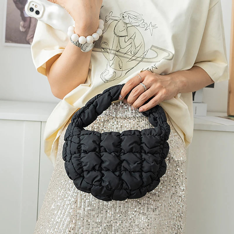 Mini Puffer Tote Bag