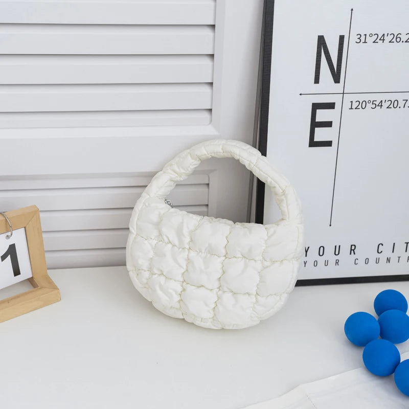 Mini Puffer Tote Bag