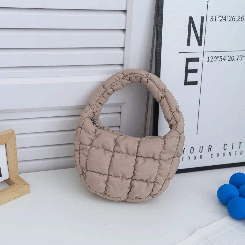 Mini Puffer Tote Bag