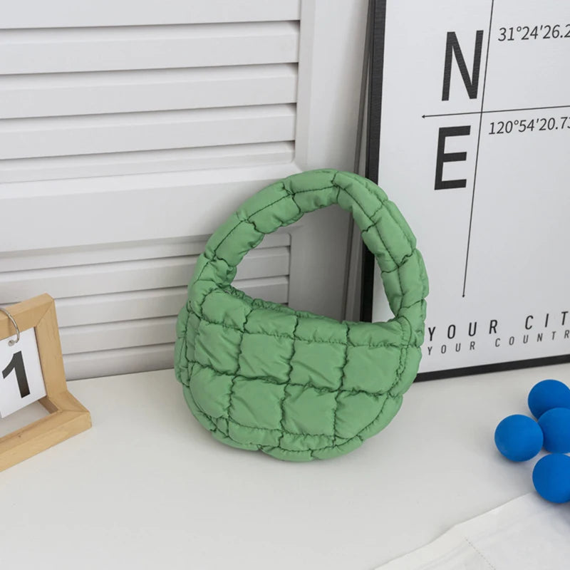 Mini Puffer Tote Bag
