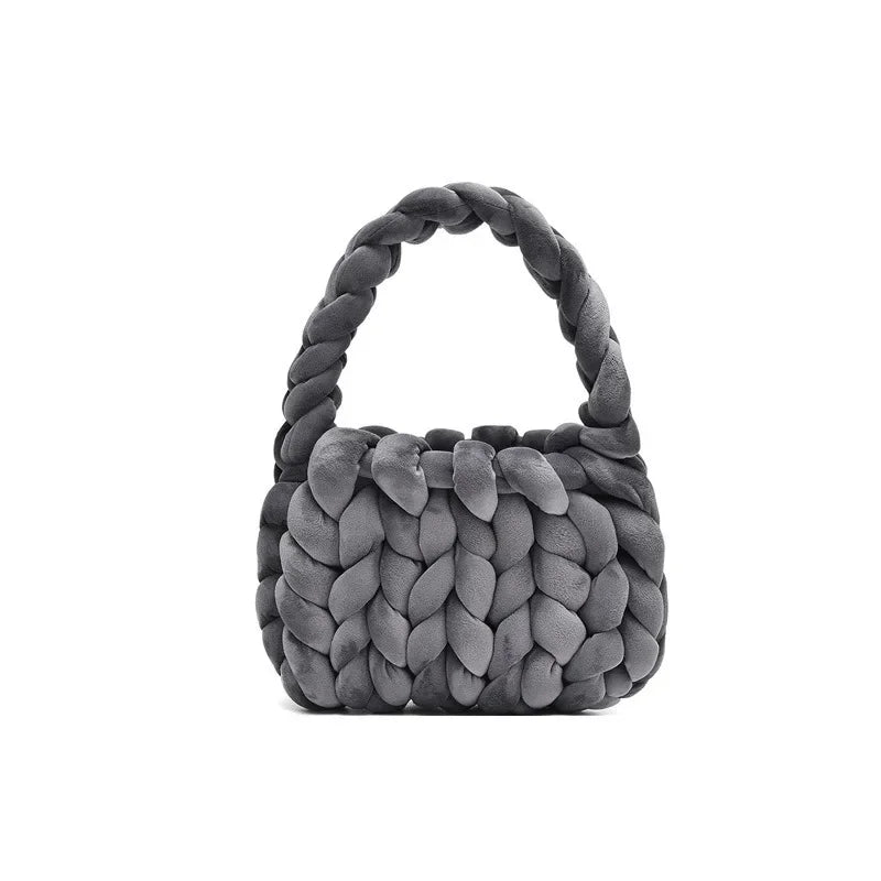 Corduroy Velvet Hobo Bag