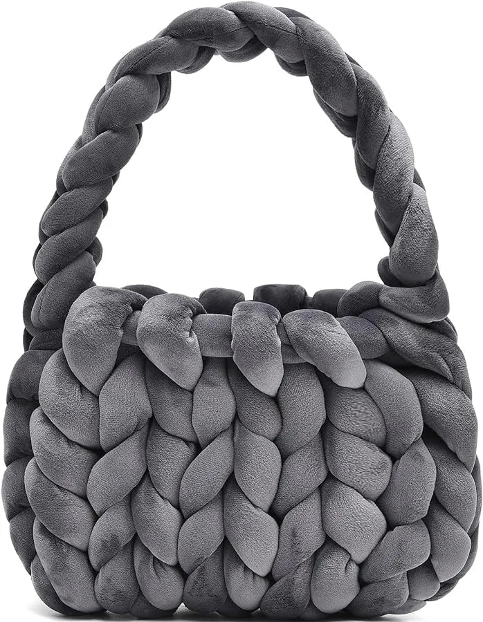 Corduroy Velvet Hobo Bag