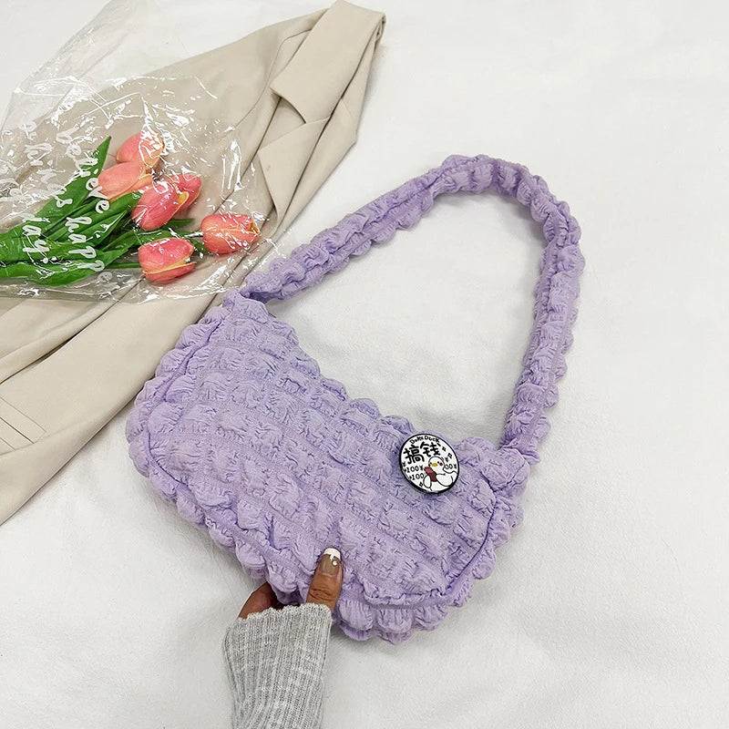 Mini Puffer Tote Bag