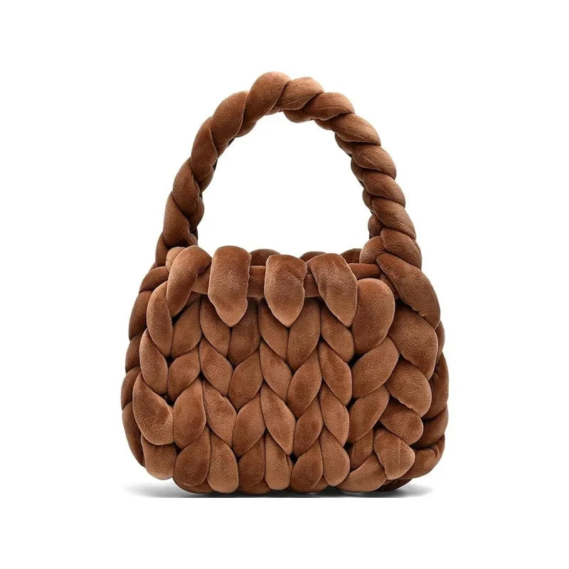 Corduroy Velvet Hobo Bag