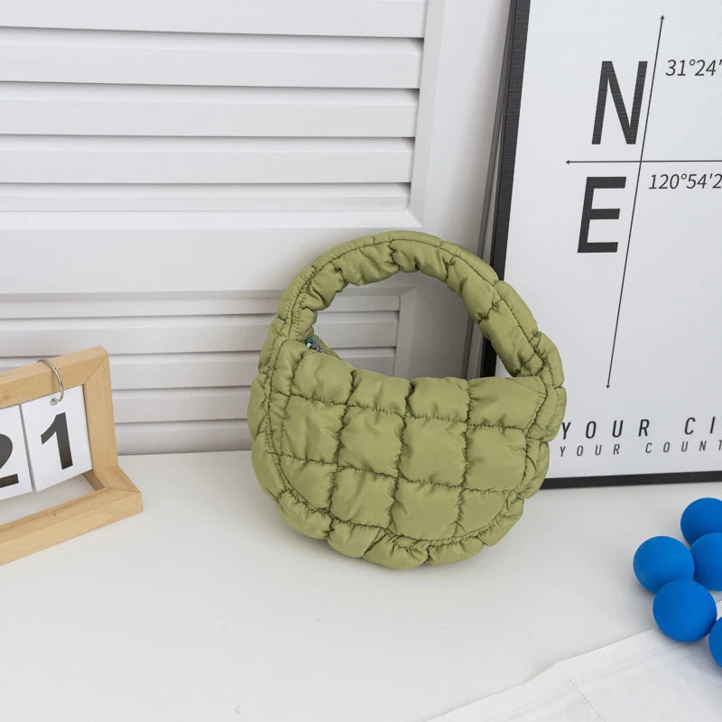 Mini Puffer Tote Bag