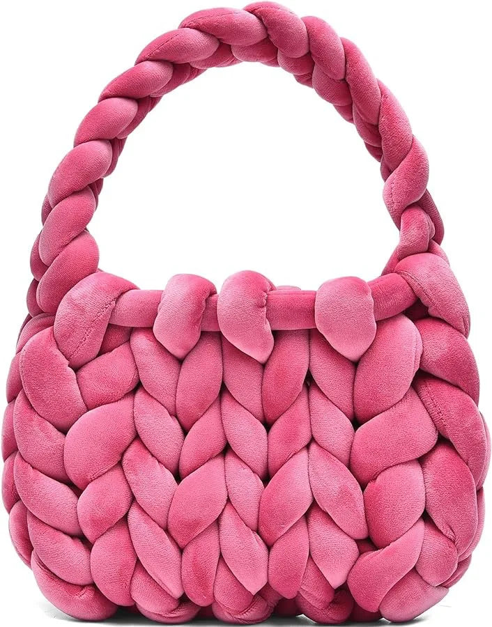 Corduroy Velvet Hobo Bag