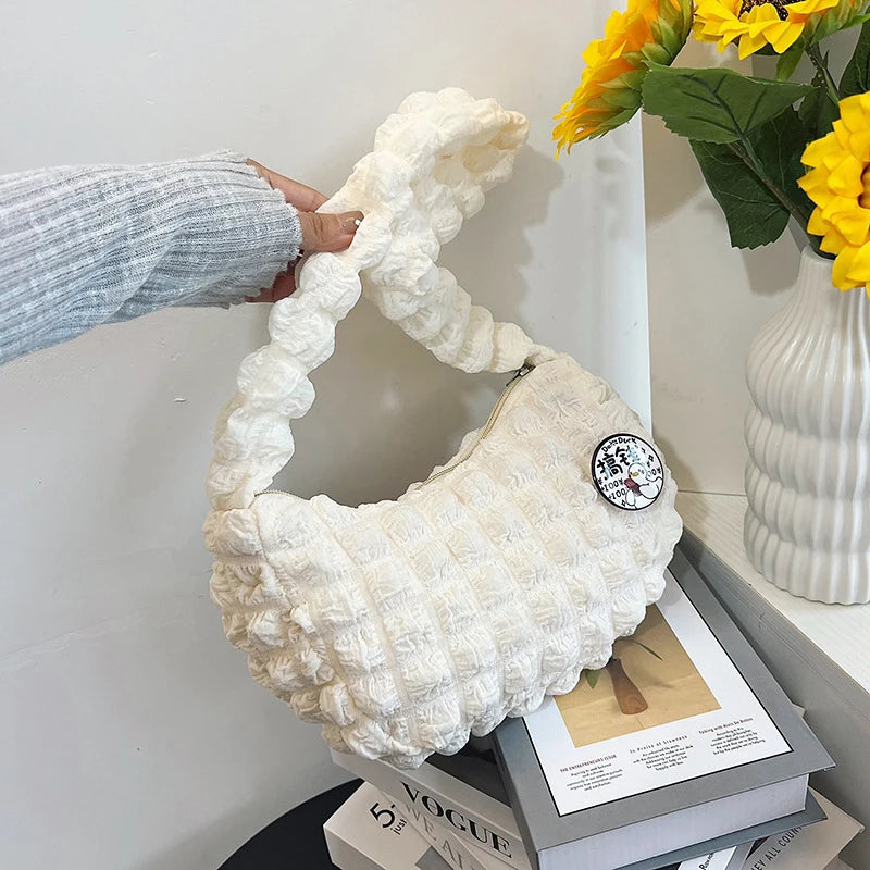 Mini Puffer Tote Bag