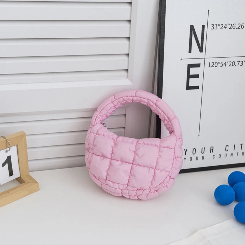 Mini Puffer Tote Bag