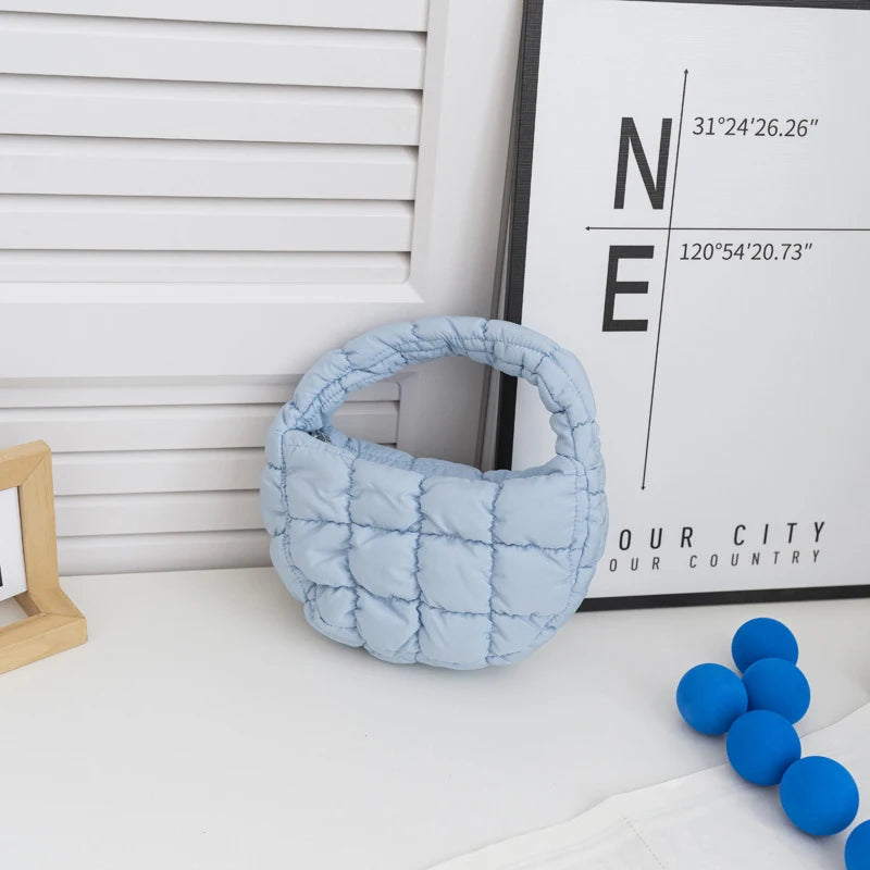 Mini Puffer Tote Bag