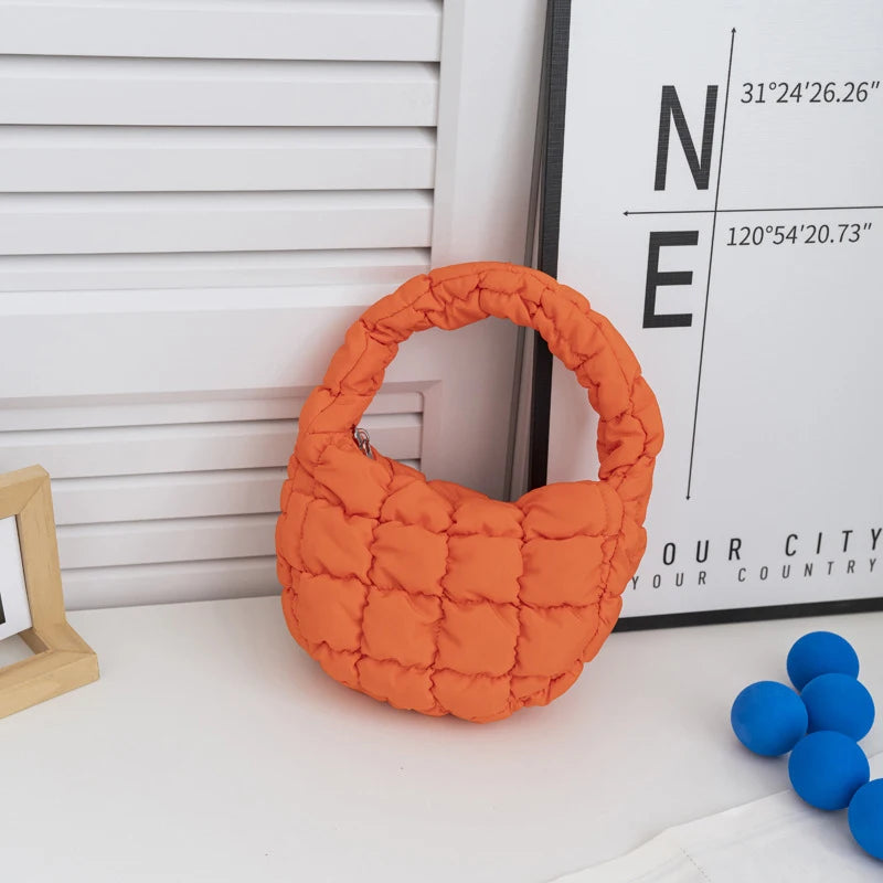Mini Puffer Tote Bag